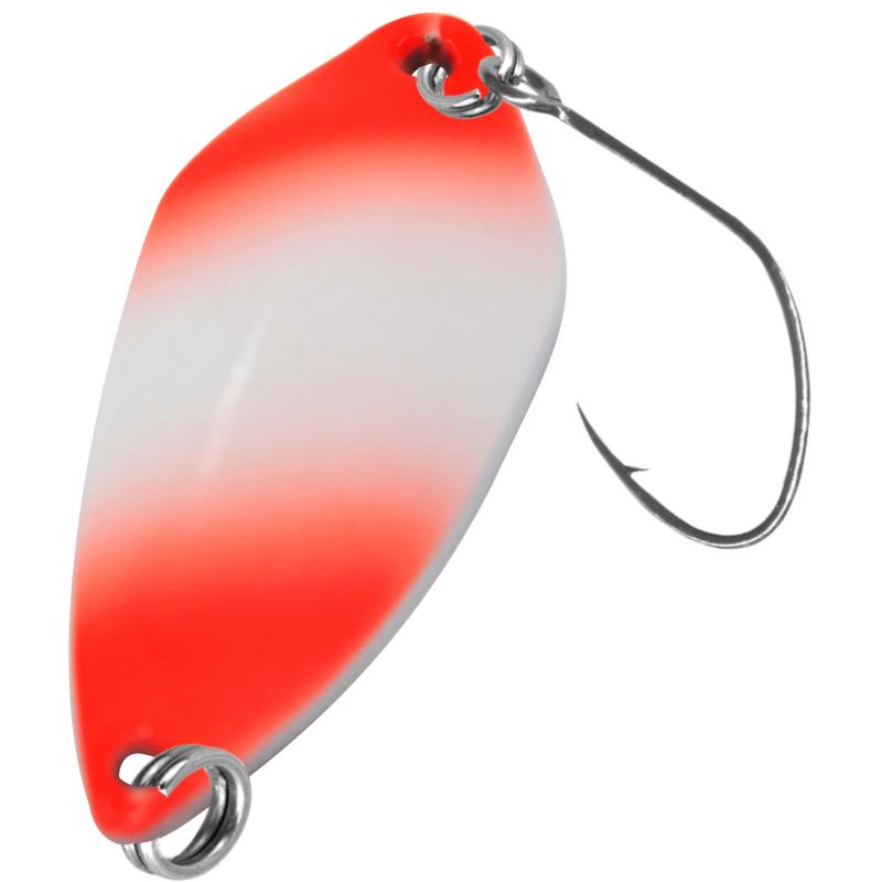 Produktbild FTM Spoon Tremo 0,9gr. neon orange lumi/schwarz m. Glitter lumi
