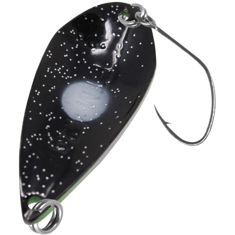 FTM Spoon Tremo 0,9gr. neon gr&uuml;n lumi/schwarz m. Glitter lumi