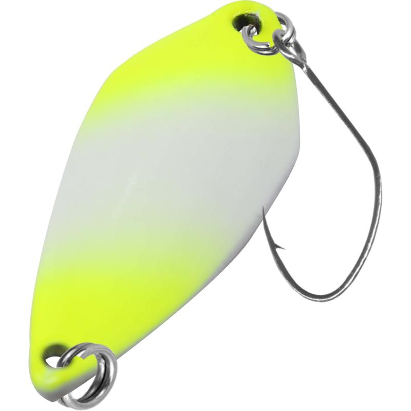 FTM Spoon Tremo 0,9gr. neon gelb lumi/schwarz m. Glitter lumi