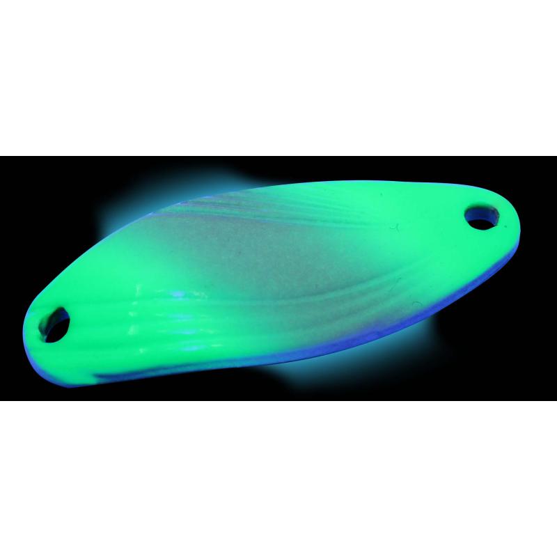 FTM Spoon Break 2,2gr. neon gr&uuml;n lumi/schwarz m. Glitter lumi