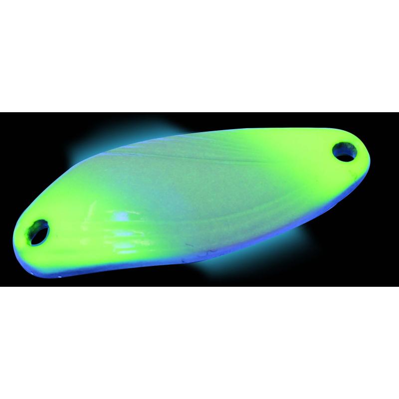 FTM Spoon Break 2,2gr. neon gelb lumi/schwarz m. Glitter lumi