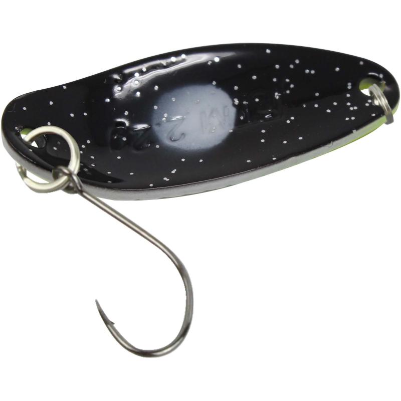 FTM Spoon Break 2,2gr. neon gelb lumi/schwarz m. Glitter lumi