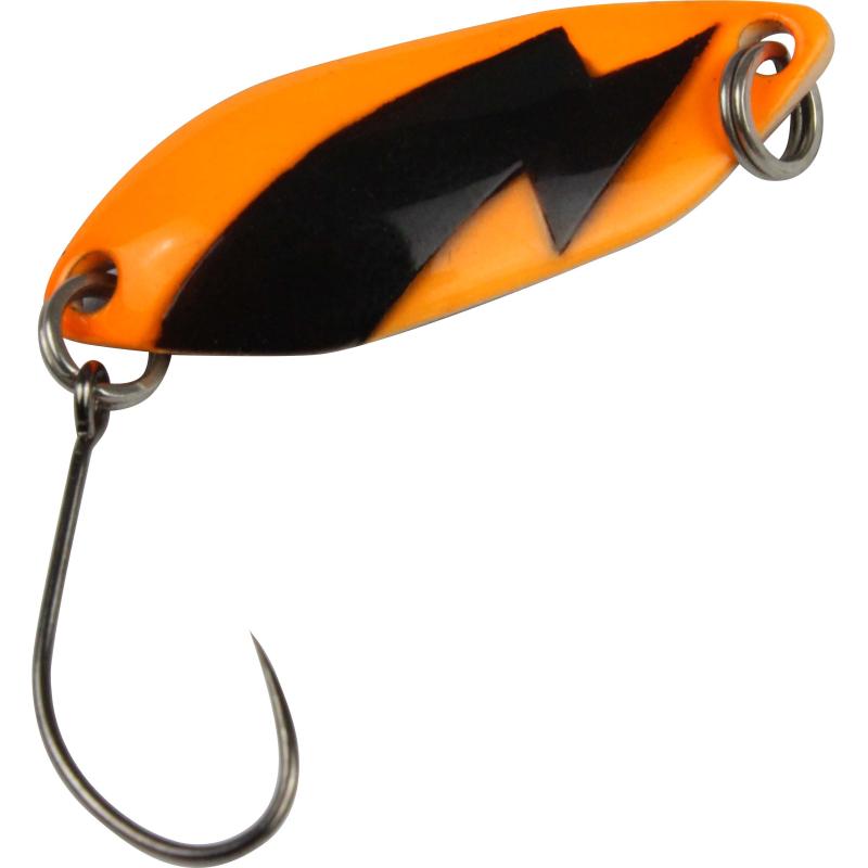 FTM Spoon Spark 2,5gr. orange/schwarz mit Blitz