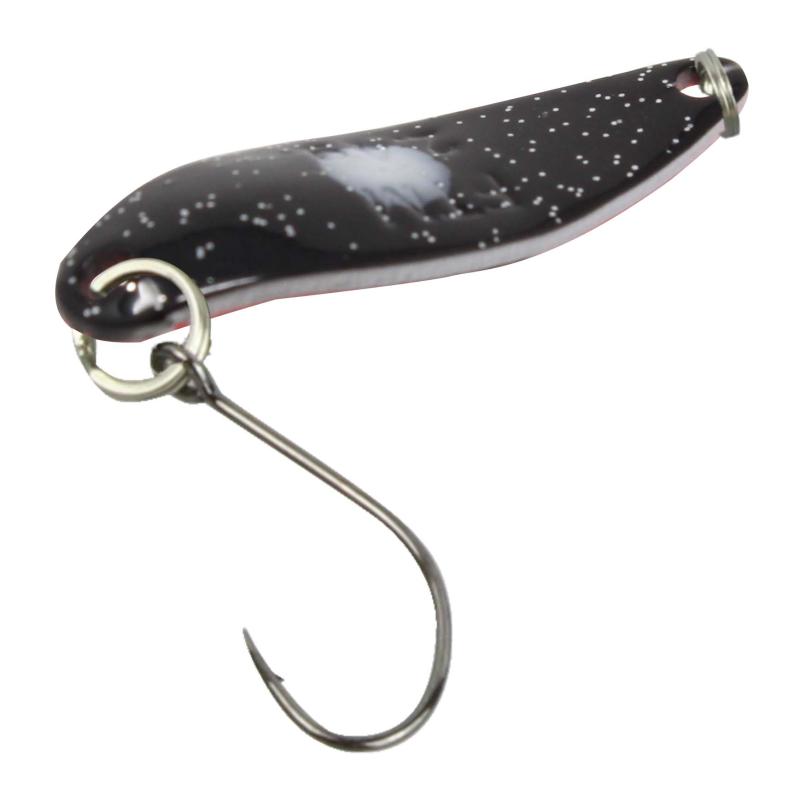 FTM Spoon Hammer 2,4gr. neon orange lumi/schwarz m. Glitter lumi