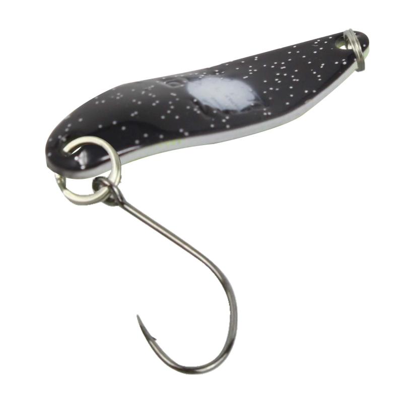 FTM Spoon Hammer 2,4gr. neon gelb lumi/schwarz m. Glitter lumi
