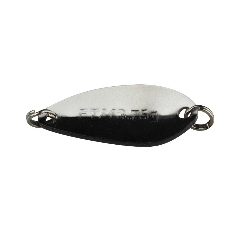 FTM Spoon Diamond 3,8gr. schwarz-orange-gr&uuml;ne Punkte/wei&szlig;-schwarz