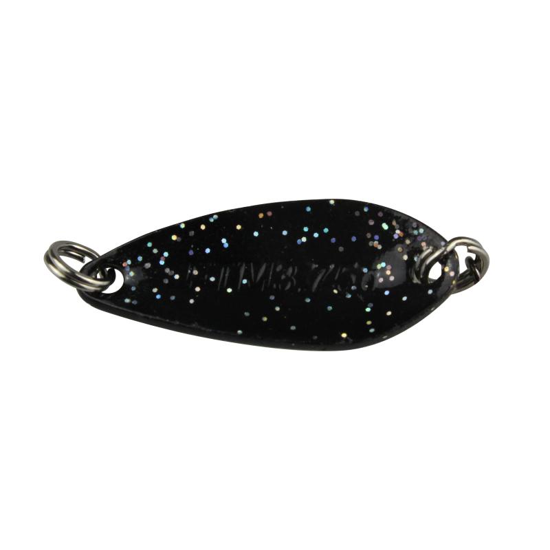 FTM Spoon Diamond 3,8gr. schwarz-chartreuse/schwarz silber glitter