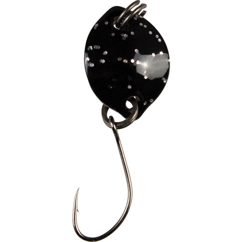 FTM Bottom Spoon 1,6 g schwarz glitter/braun glitter