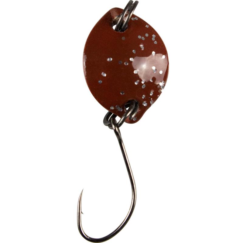 FTM Bottom Spoon 1,6 g braun glitter/schwarz glitter