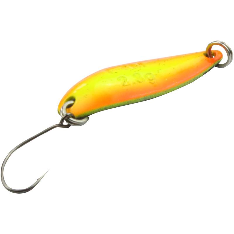 FTM Spoon Crator 2,3gr orange-gelb/schwarz glitter