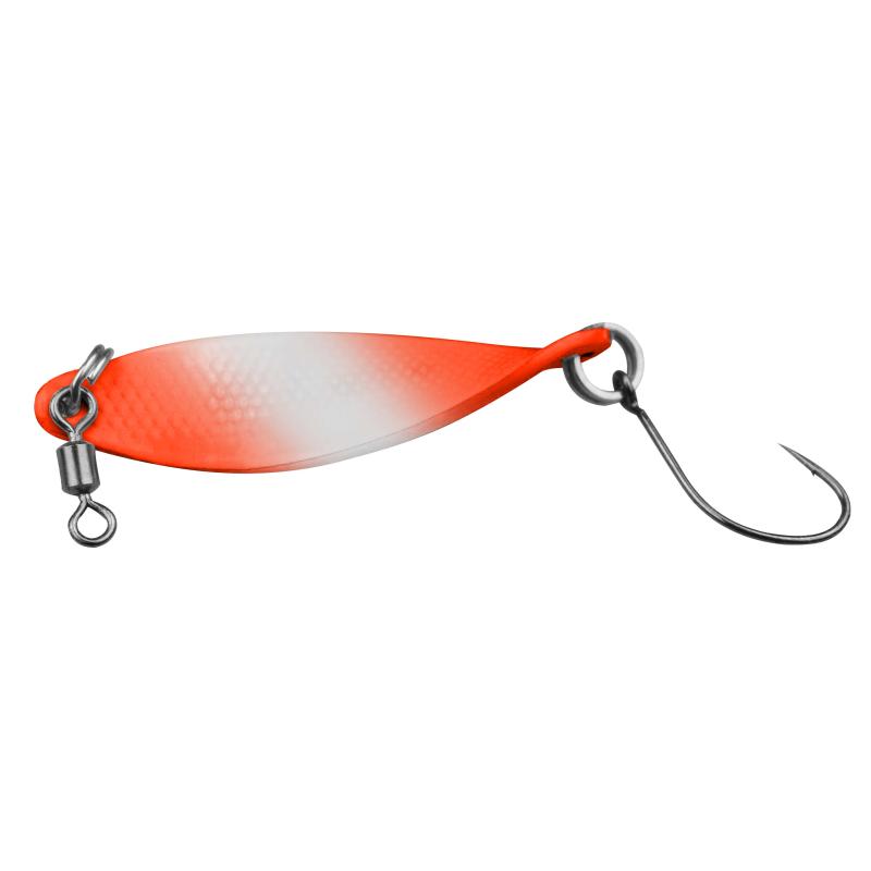Produktbild FTM Spoon Wob 3,2gr. neon orange lumi/schwarz m. Glitter