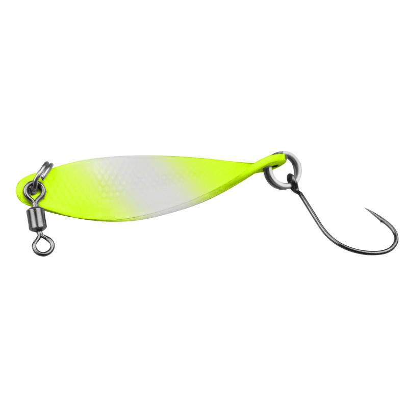 FTM Spoon Wob 3,2gr. neon gelb lumi/schwarz m. Glitter