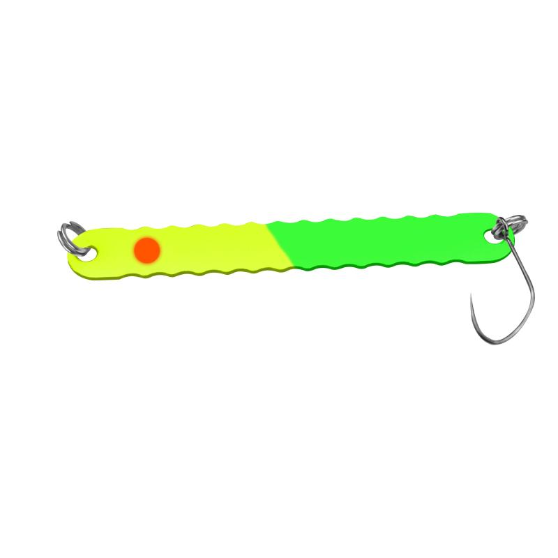 FTM Spoon Curl Kong 3,5gr. neon gelb/neon gr&uuml;n