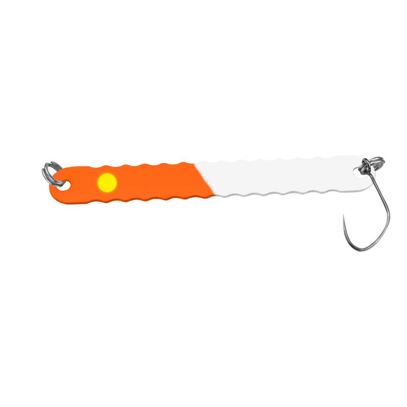 FTM Spoon Curl Kong 3,5gr. neon orange/wei&szlig;