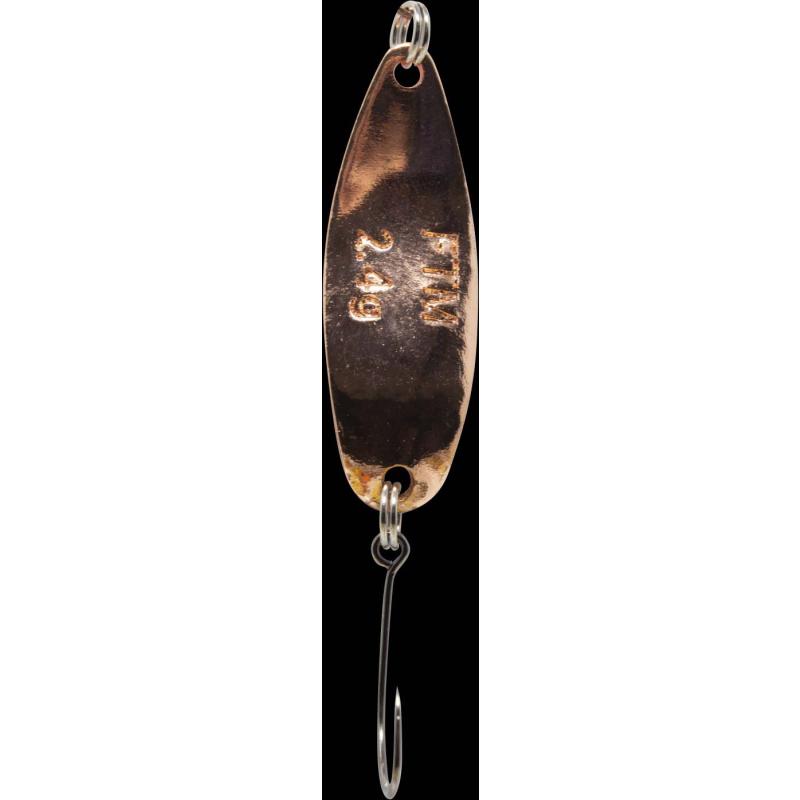 Fishing Tackle Max Spoon Hammer 2,4gr. orange-kupfer/kupfer