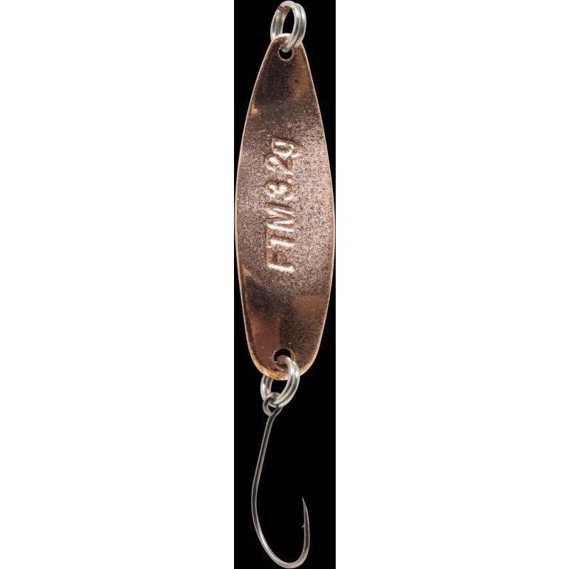 Fishing Tackle Max Spoon Hammer 3,2gr. kupfer-orange schwarz/kupfer