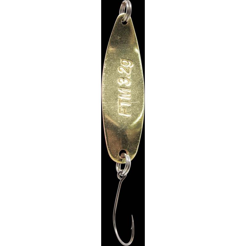 Fishing Tackle Max Spoon Hammer 3,2gr. gr&uuml;n-rot m. Glitter/gold