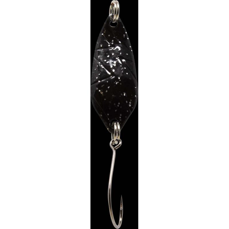 Produktbild Fishing Tackle Max Spoon Strike 2,1gr. schwarz m. Glitter/gr&uuml;n m. Glitter