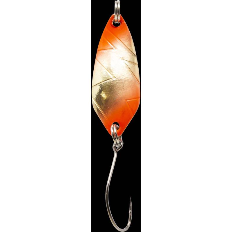 Produktbild Fishing Tackle Max Spoon Strike 2,1gr. orange-gold/wei&szlig;