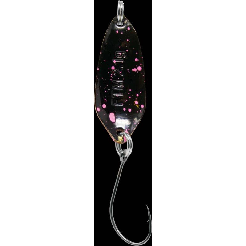 Fishing Tackle Max Spoon Strike 2,1gr. rot-kupfer rosa/schwarz-pink