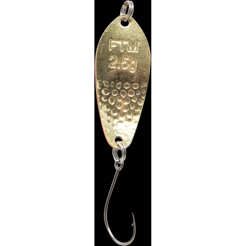 Fishing Tackle Max Spoon Dragon 2,5gr. gr&uuml;n-orange m. Glitter/gold