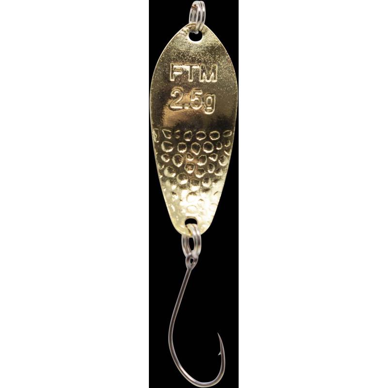 Fishing Tackle Max Spoon Dragon 2,5gr. gelb-orange m. Glitter/gold