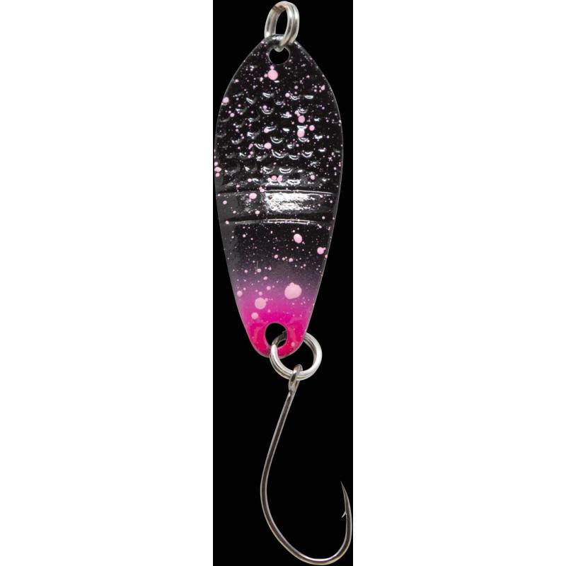 Fishing Tackle Max Spoon Dragon 2,5gr. schwarz-pink rosa/gr&uuml;n
