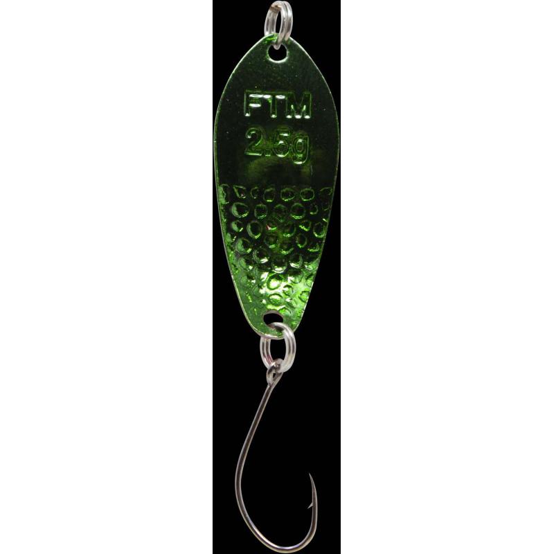 Fishing Tackle Max Spoon Dragon 2,5gr. schwarz-pink rosa/gr&uuml;n