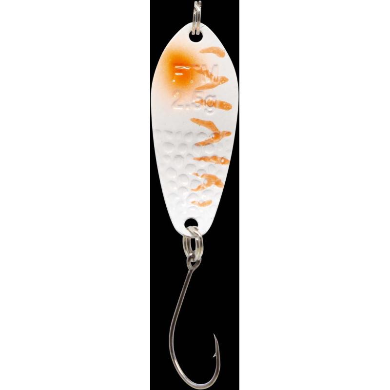 Fishing Tackle Max Spoon Dragon 2,5gr. wei&szlig;-orange/wei&szlig;-orange