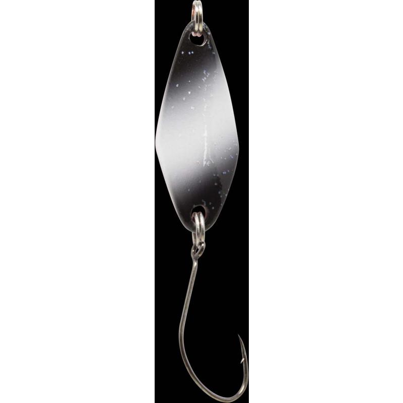 Produktbild Fishing Tackle Max Spoon Tremo 2,3gr. schwarz-wei&szlig; m. Glitter/orange