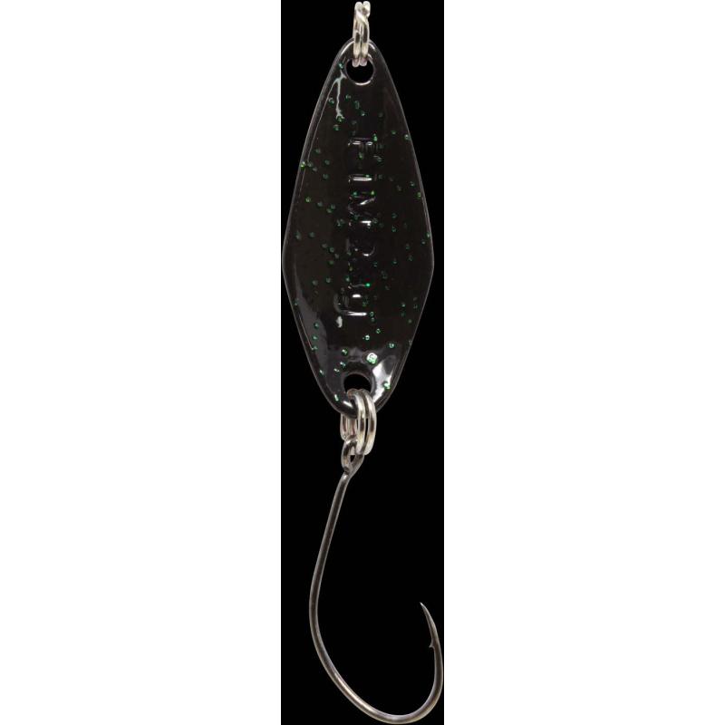 Fishing Tackle Max Spoon Tremo 2,3gr. orange-rot m. Glitter/schwarz m. Glitter