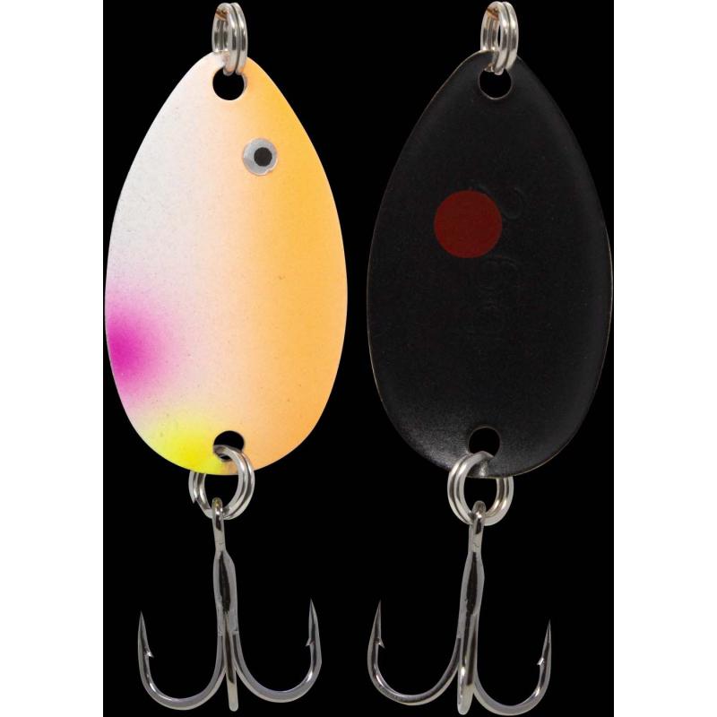 Fishing Tackle Max Spoon Jife 2,0gr. rot-schwarz m. Glitter/rot-schwarz