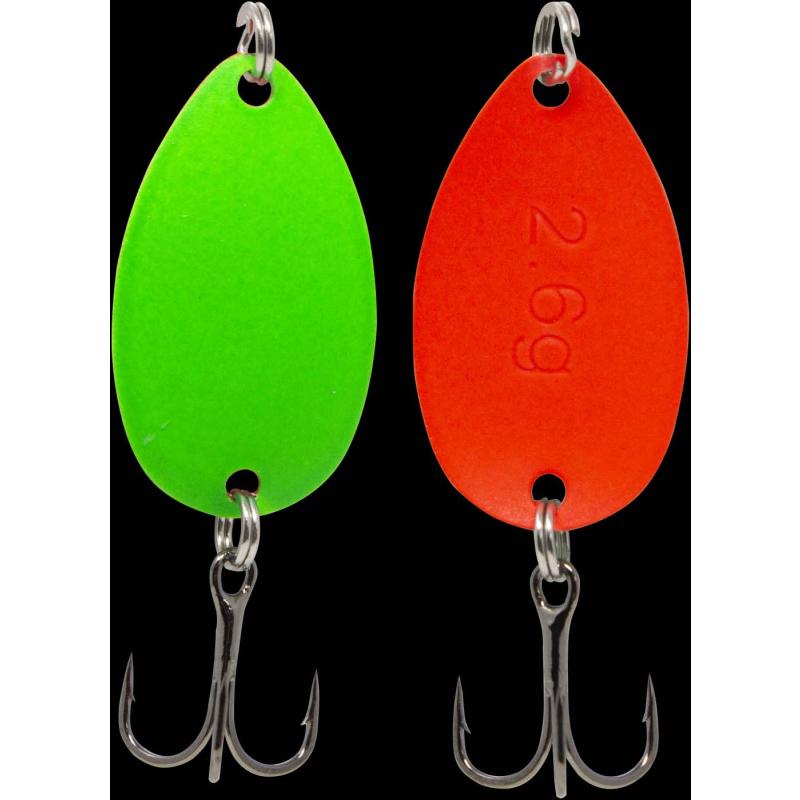 Fishing Tackle Max Spoon Salza 3,2gr. orange-kupfer schwarz/kupfer