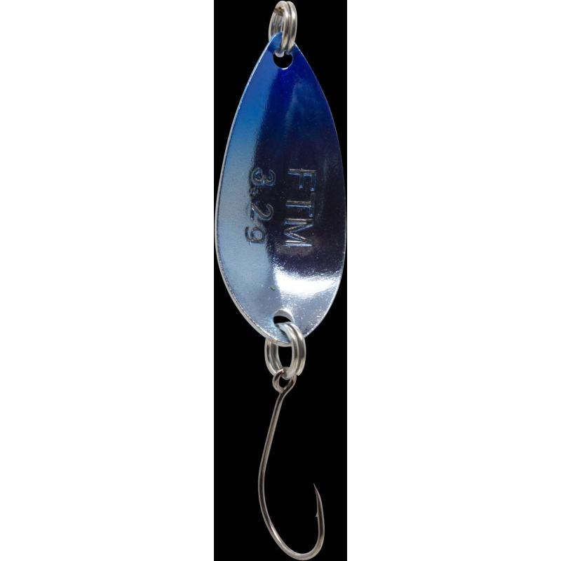 Fishing Tackle Max Spoon Salza 3,2gr. blau-wei&szlig;/blau-silber