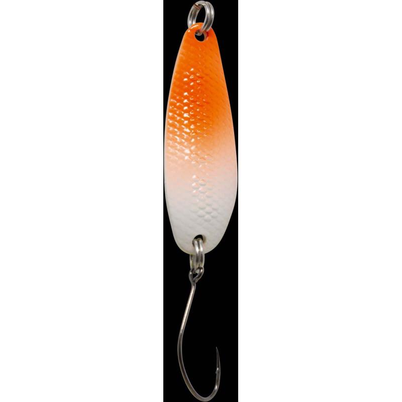 Produktbild Fishing Tackle Max Spoon Wheel 3,6gr. orange-wei&szlig;/gold