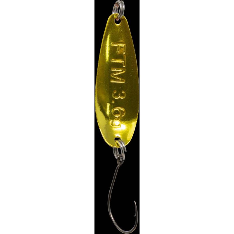 Fishing Tackle Max Spoon Wheel 3,6gr. orange-wei&szlig;/gold