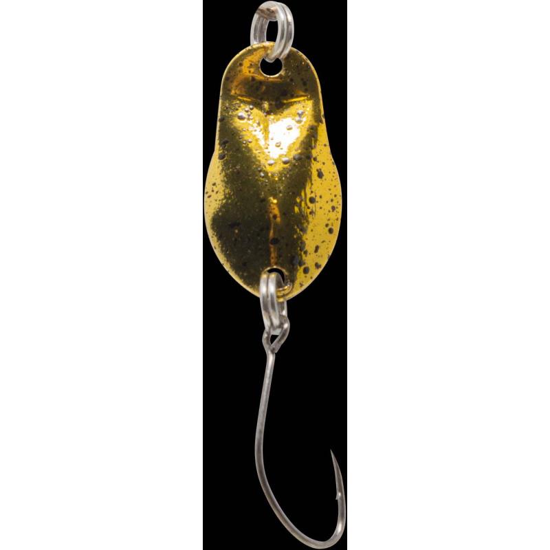Produktbild Fishing Tackle Max Spoon Track 0,7gr. gold schwarz gepunktet/schwarz