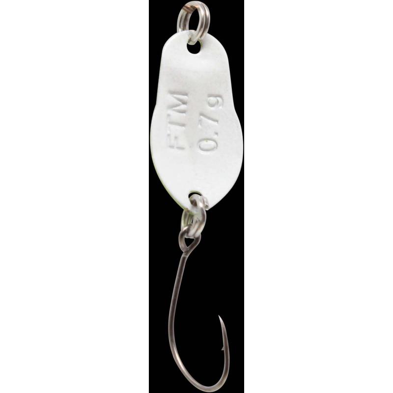 Fishing Tackle Max Spoon Track 0,7gr. schwarz chartreuse/wei&szlig;