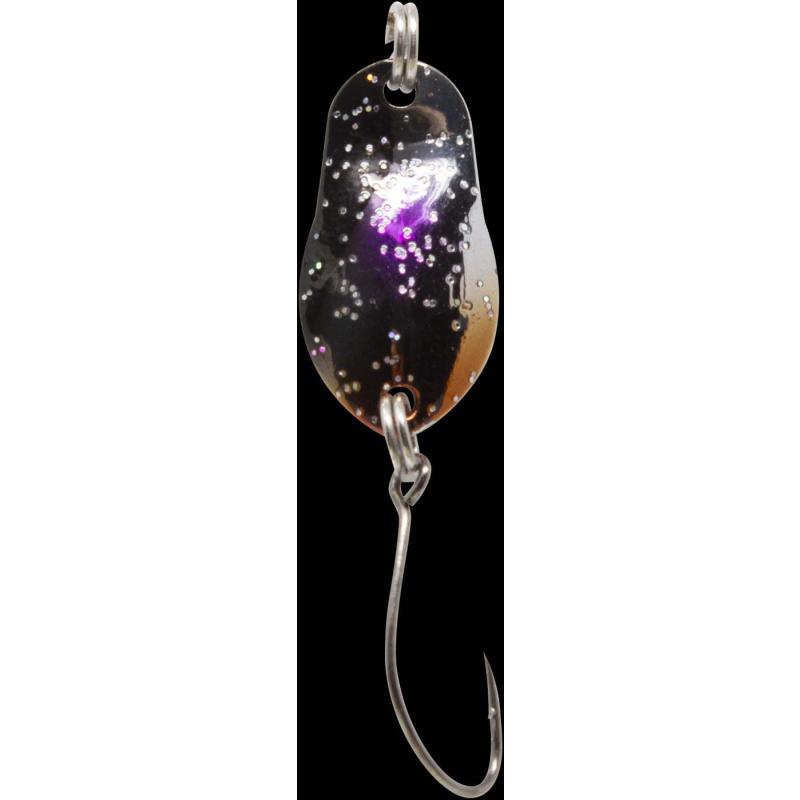 Produktbild Fishing Tackle Max Spoon Track 0,7gr. schwarz silber kupfe lila m. Glitter/silber