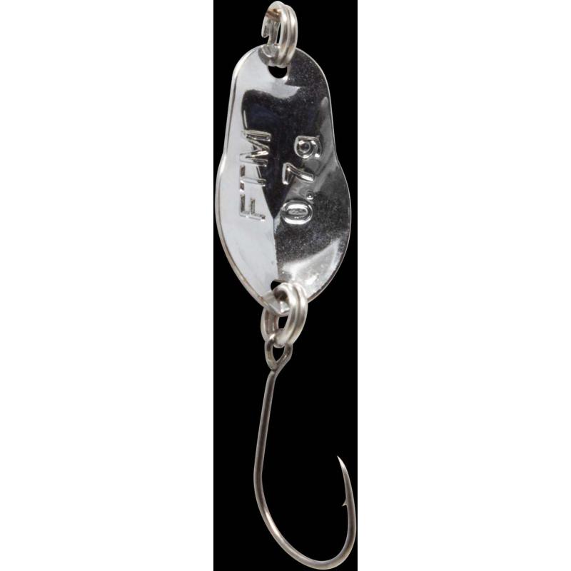 Fishing Tackle Max Spoon Track 0,7gr. schwarz silber kupfe lila m. Glitter/silber