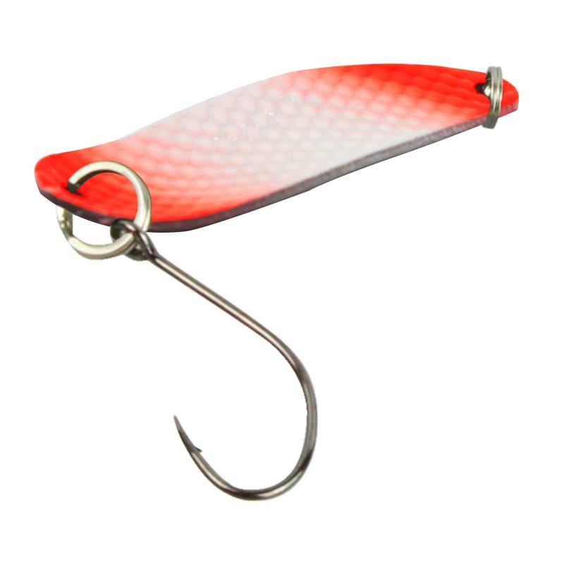 Fishing Tackle Max Spoon Hammer 3,2 g neon orange / schwarz glitter lumi