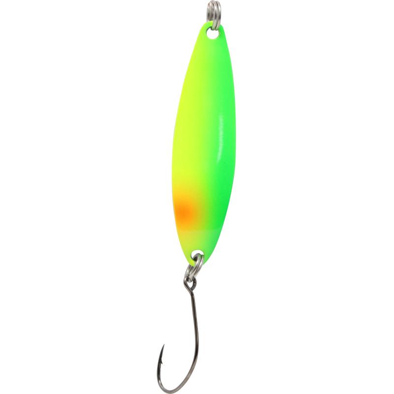 Produktbild Fishing Tackle Max Spoon Heavy 5 g green / yellow / orange / black