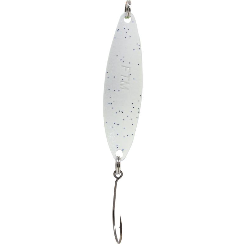 Fishing Tackle Max Spoon Heavy 6,5 g Chartreuse / blue / white with dots
