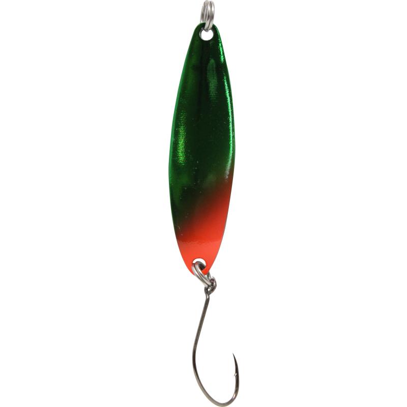 Produktbild Fishing Tackle Max Spoon Heavy 6,5 g green plated / orange / black with dots