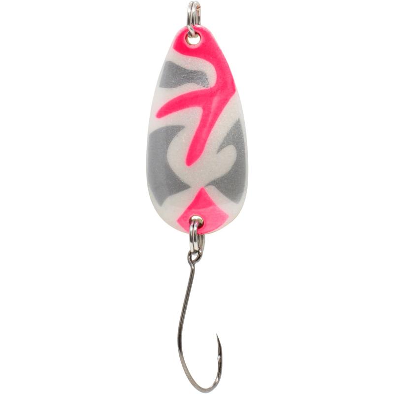 Produktbild Fishing Tackle Max Spoon Bee 3,7 g silber-pink-wei&szlig; / gold