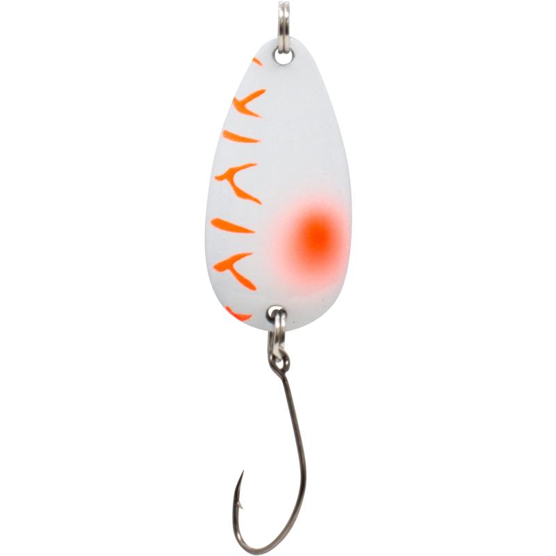 Produktbild Fishing Tackle Max Spoon Bee 3,7g wei&szlig;-orange/schwarz-wei&szlig;