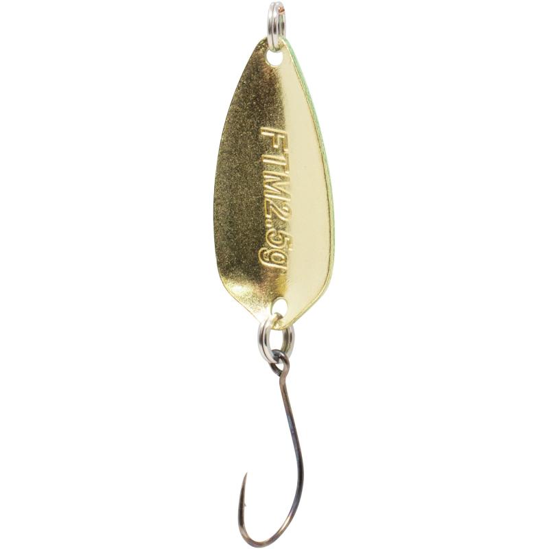 Fishing Tackle Max Spoon Wasp 2,5 g gr&uuml;n - orange / gold