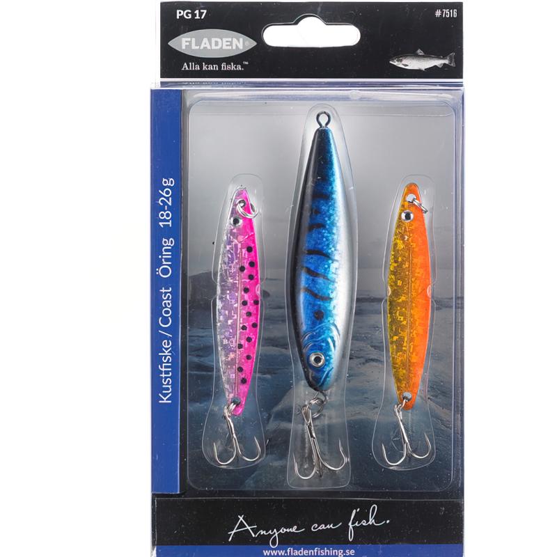 FLADEN Blinker / Pilker Set 3 St&uuml;ck