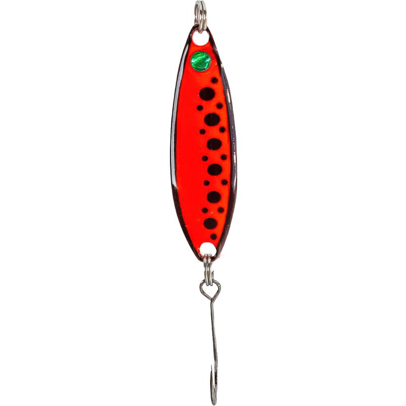 FLADEN Fluorescent Flutter hot red dot 30mm 2.4gr