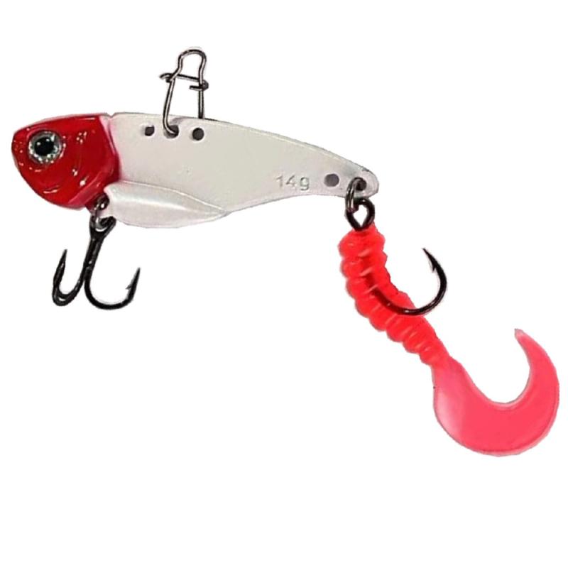 Fladen Conrad Vibra fat jig 7g  redwhite